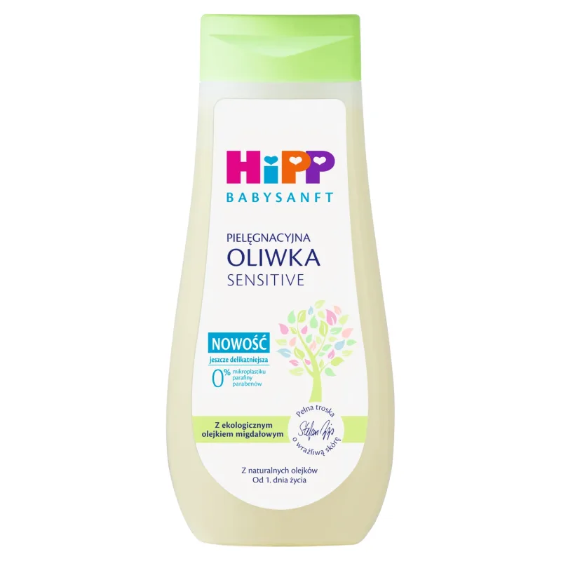 HiPP Babysanft Sensitive, ulei de alăptare din prima zi, 200 ml — preț și oferte
