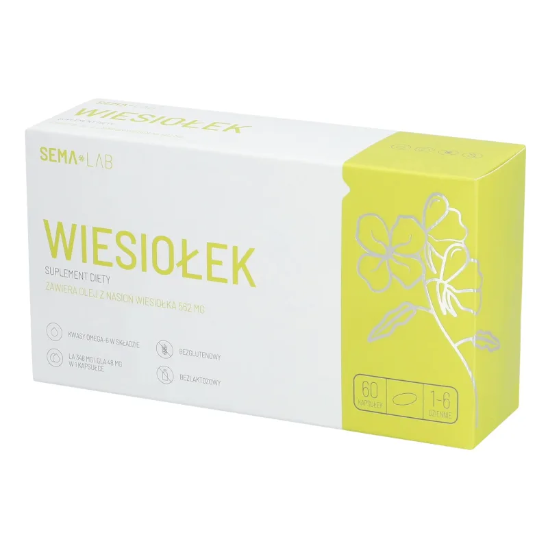 SEMA Lab Evening Primrose, 60 capsule — preț și oferte