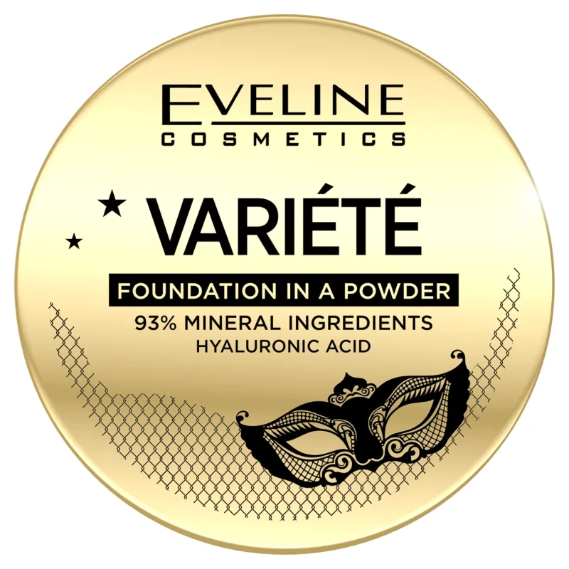 Eveline Cosmetics Variete, fond de ten pulbere minerală, nr. 01 light, 8 g — preț și oferte