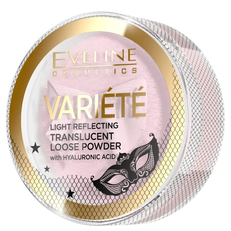 Eveline Cosmetics Variete, pudră liberă reflectorizantă, transparentă, 6 g — preț și oferte