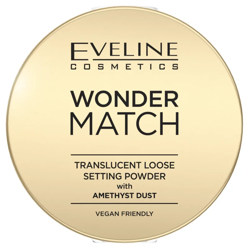 Eveline Cosmetics Wonder Match, pudră de fixare cu praf de ametist, 6 g — preț și oferte
