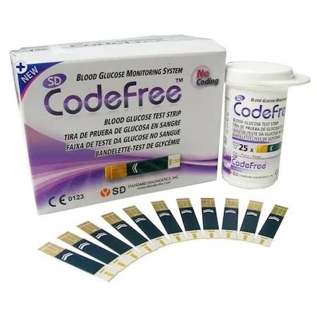 Teste glicemie SD CodeFree , 50 buc – benzi pentru glucometru — preț și oferte