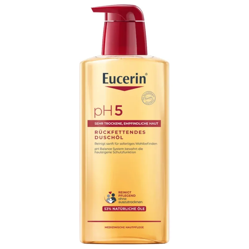 Eucerin Ph5, ulei de curățare cu uleiuri naturale, piele uscată, 400 ml — preț și oferte