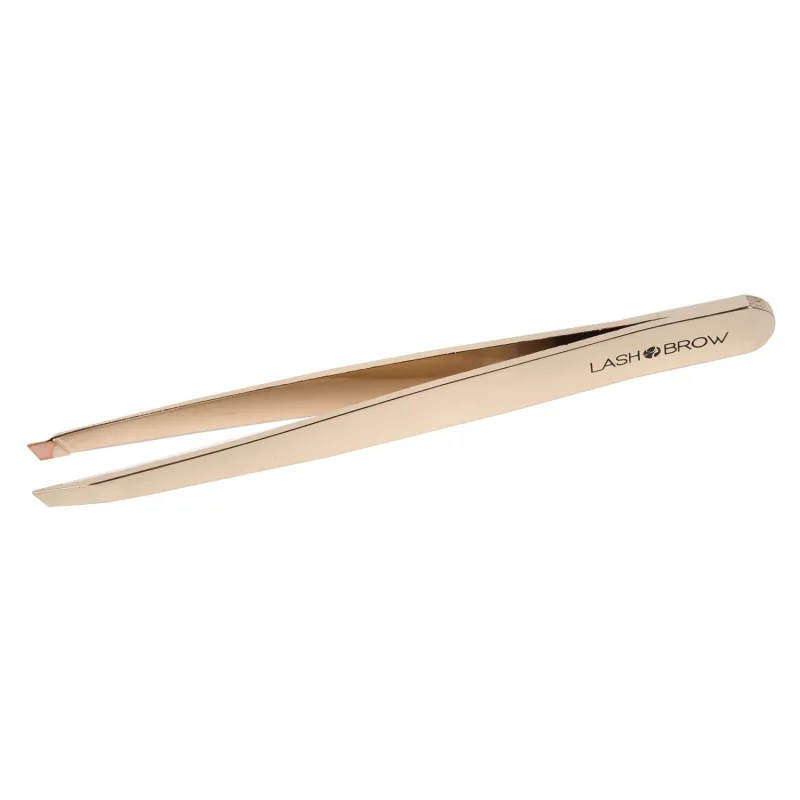 Lash Brow, pensetă aurie pentru ajustarea sprâncenelor, 1 buc — preț și oferte