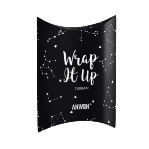 Anwen Wrap It Up, turban de păr, negru, 1 buc