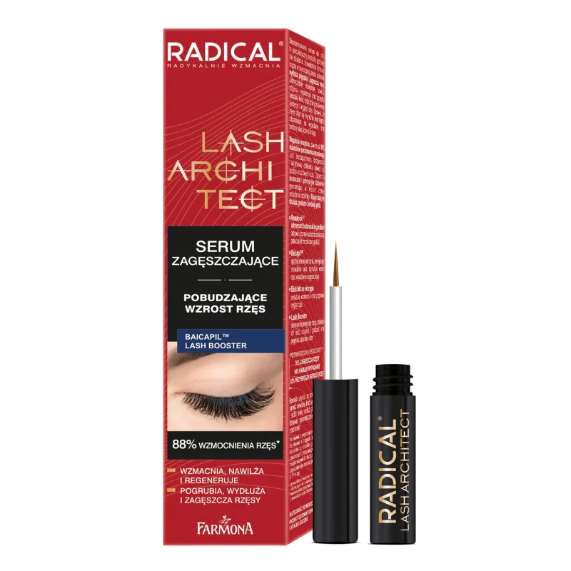 Farmona Radical Lash Architect, ser de îngroșare pentru stimularea creșterii genelor, 5 ml — preț și oferte
