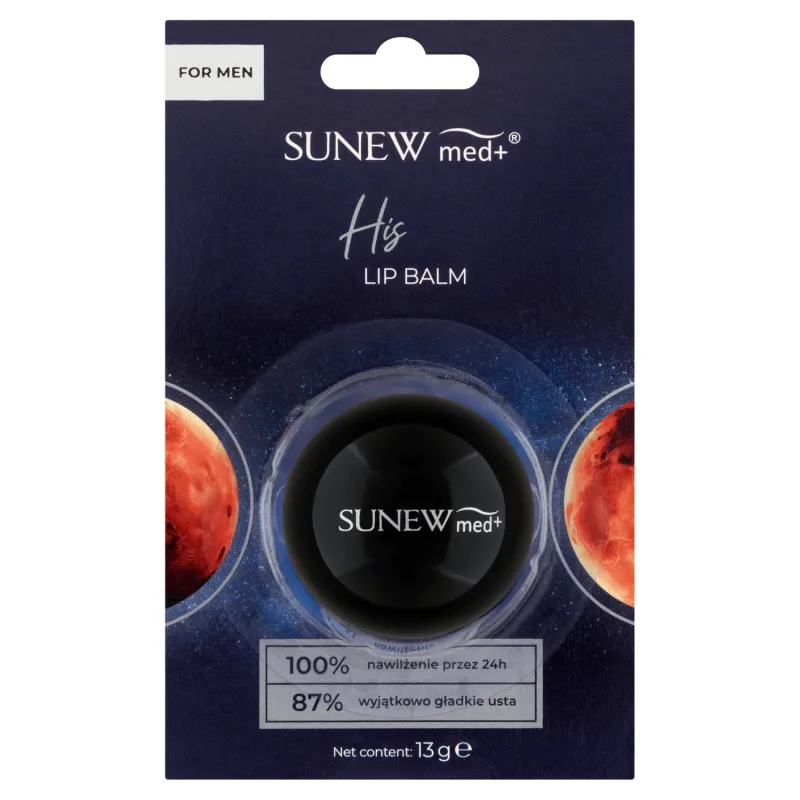 SunewMed+ His, balsam de buze pentru bărbați, hami melon, 13 g — preț și oferte