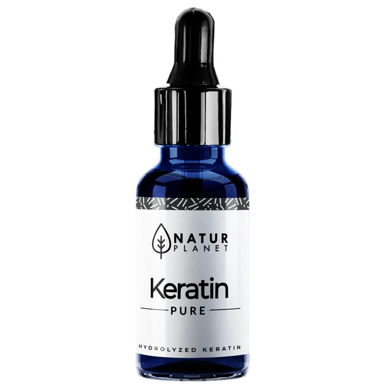 Natur Planet Keratin Pure, keratină hidrolizată, 30 ml — preț și oferte