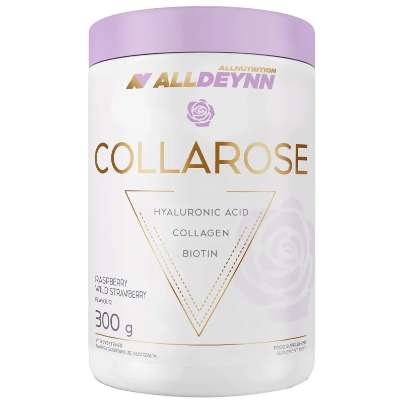 Allnutrition Alldeynn CollaRose, aromă de zmeură și căpșuni, 300 g — preț și oferte