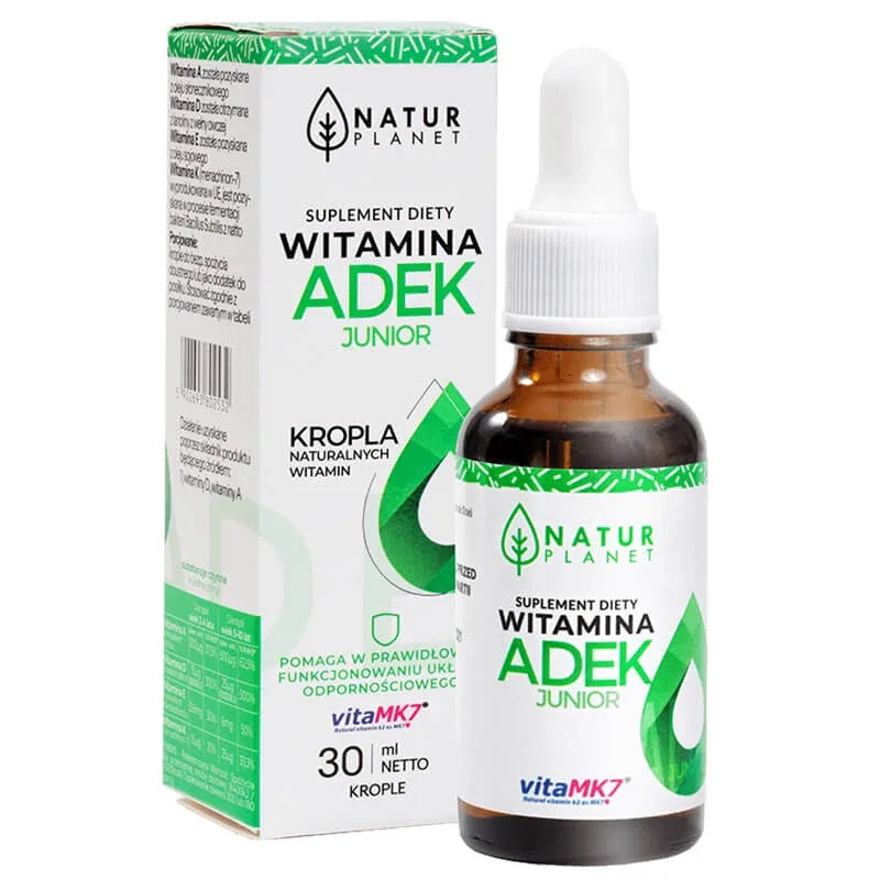 Natur Planet Vitamina ADEK Junior, picături, 30 ml — preț și oferte