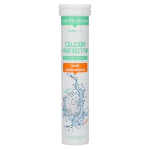 SEMA Lab Calcium + Quercetin, aromă de portocale, 20 comprimate efervescente
