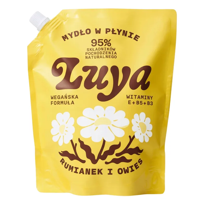 Luya, săpun lichid, mușețel și fulgi de ovăz, stoc, 800 ml — preț și oferte