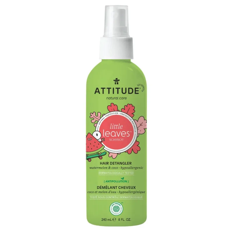 Attitude Natural Care, Spray de descurcare a părului, pepene roșu și nucă de cocos, 240 ml — preț și oferte