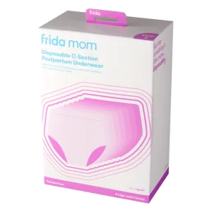 Frida Mom, lenjerie postpartum de unică folosință, chiloți, secțiune post cezariană, 8 bucăți