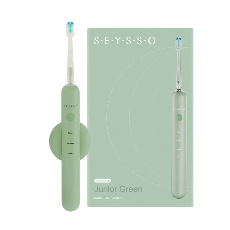 Seysso Junior Green, periuță de dinți sonică, verde, 1 buc — preț și oferte