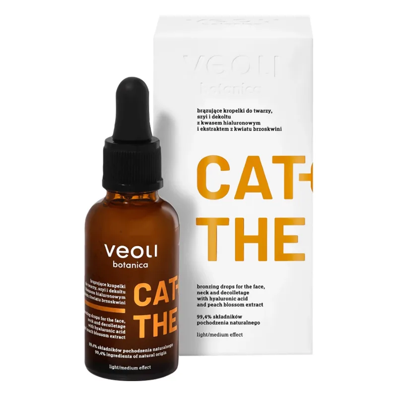 Veoli Botanica Catch the Sun, picături bronzante pentru față, gât și decolteu, 30 ml — preț și oferte