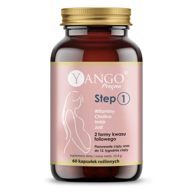 Yango Pregna Step 1, 60 capsule vegetale — preț și oferte