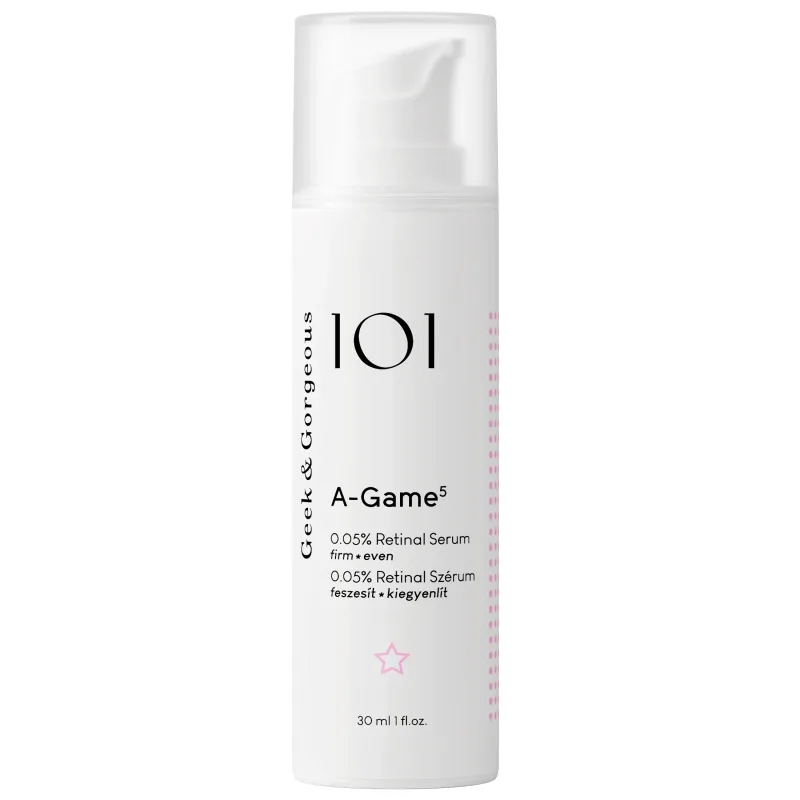 Geek &amp; Gorgeous A-Game 5, ser antirid cu retină 0,05%, 30 ml Geek&Gorgeous — preț și oferte