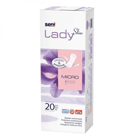 Absorbante urologice pentru femei Lady, Micro, 20 bucati, Seni — preț și oferte