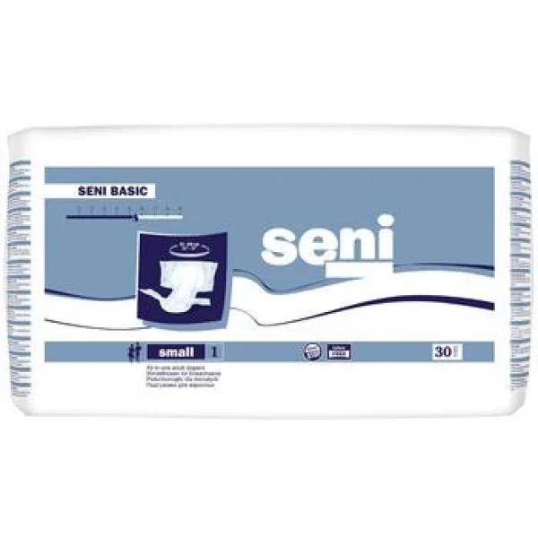 Scutece pentru adulti Seni Basic, Small, 30 bucati, Seni — preț și oferte