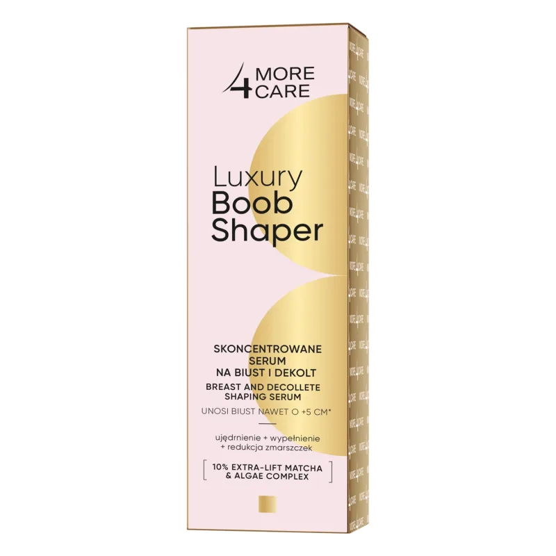 More4Care Luxury Boob Shaper, ser concentrat pentru bust și decolteu, 100 ml — preț și oferte