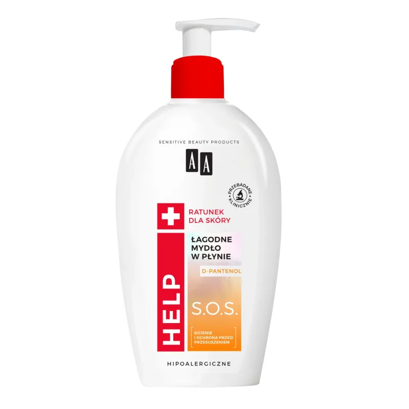 AA Help S.O.S., săpun lichid ușor cu d-pantenol, 300 ml — preț și oferte