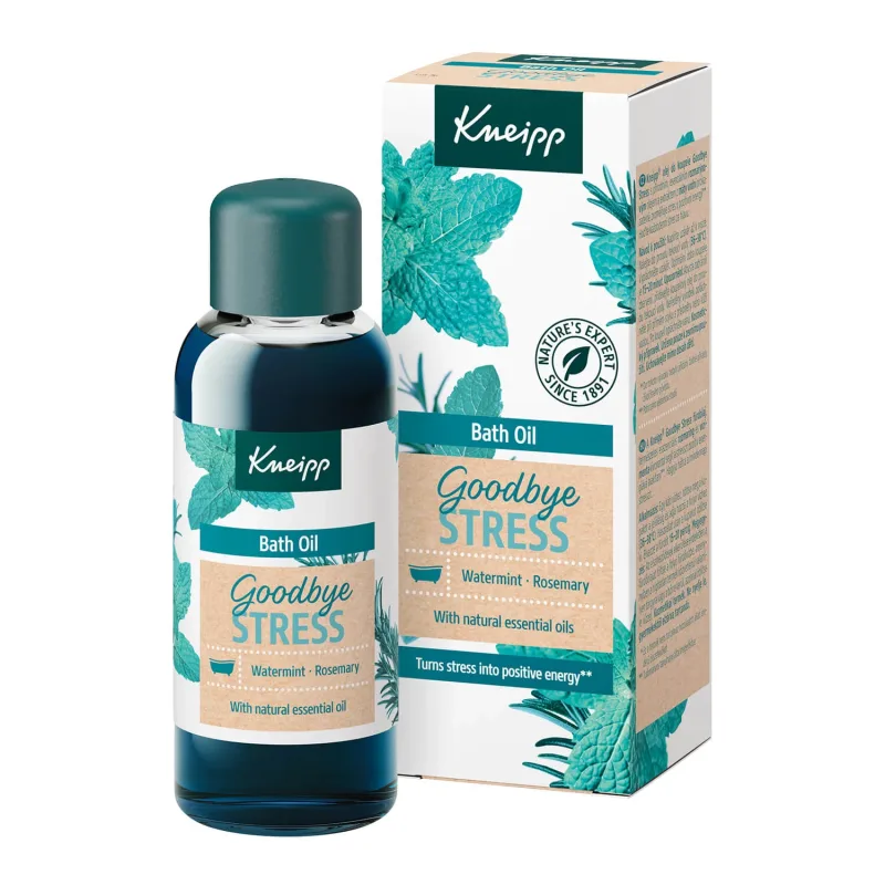 Kneipp Goodbye Stress Rozmarin și mentă, ulei de baie, 100 ml — preț și oferte
