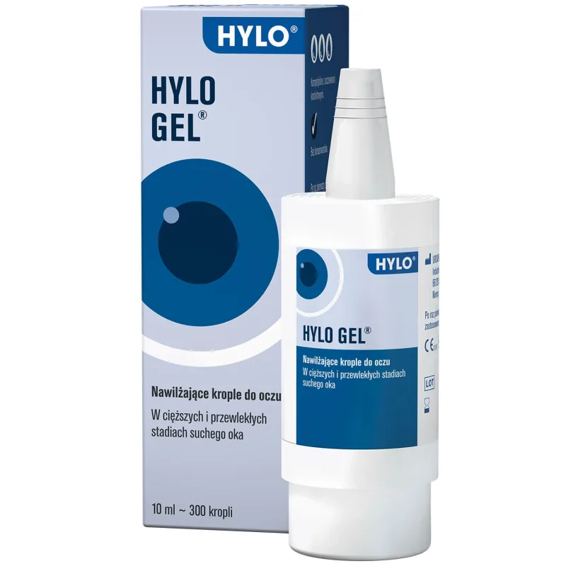Hylo Gel, picături hidratante pentru ochi, fără conservanți, 10 ml URSAPHARM ARZNEIMITTEL — preț și oferte