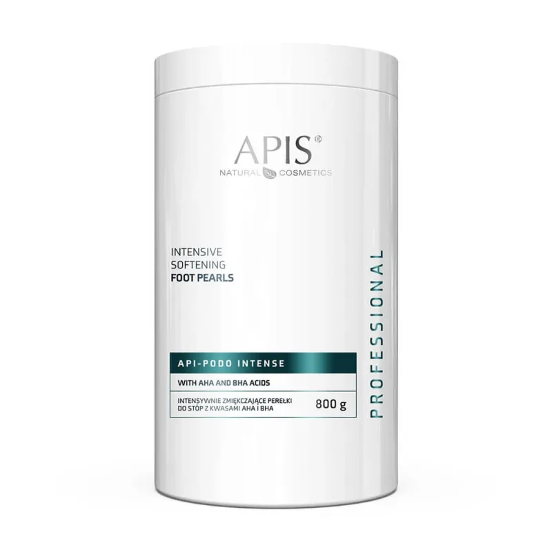 Apis Api-Podo Intense, perle pentru picioare de înmuiere intensivă cu acizi AHA și BHA, 800 g — preț și oferte