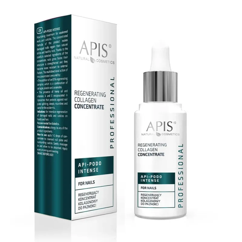 Apis Api-Podo Intense, concentrat de colagen regenerant pentru unghii, 30 ml — preț și oferte