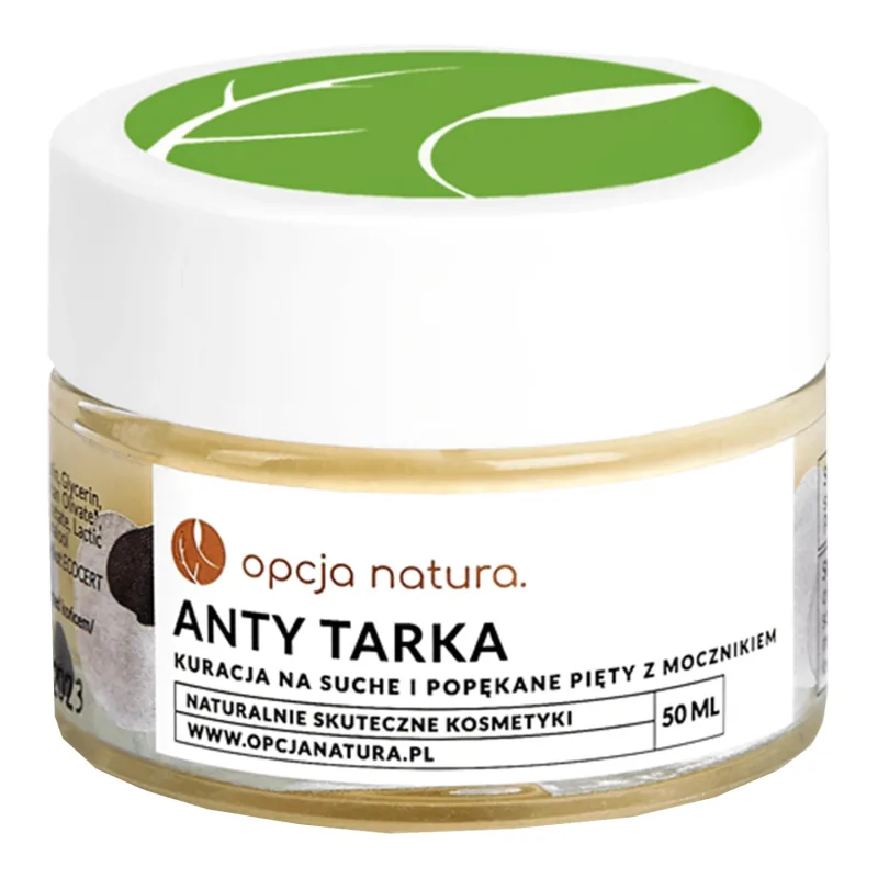 Opcja Natura Anty Tarka, tratament pentru călcâie uscate și crăpate cu uree, 50 ml — preț și oferte