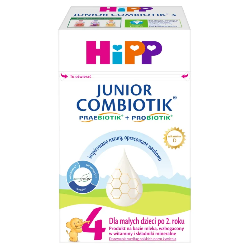 HiPP 4 Junior Combiotik, lapte modificat, după 2 ani, 550 g — preț și oferte