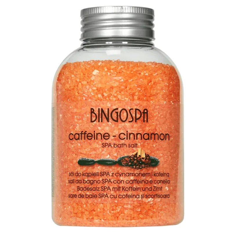 Bingospa, sare de baie SPA cu scorțișoară și cofeină, 600 g Bingo Cosmetics — preț și oferte