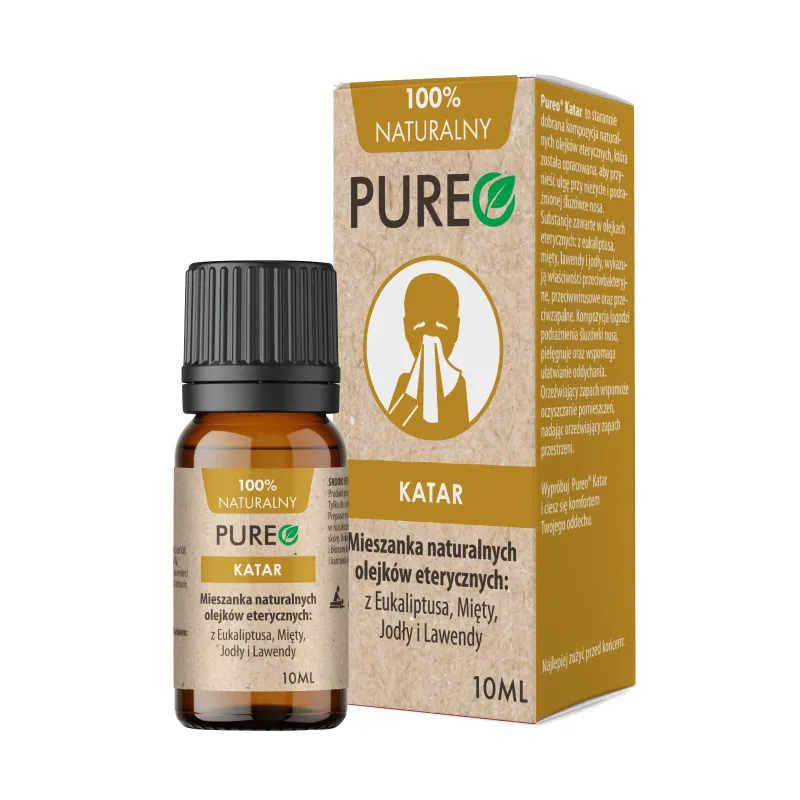 Pureo Catarrh, amestec de uleiuri esențiale naturale, 10 ml — preț și oferte