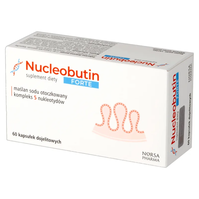 Nucleobutin Forte, 60 capsule enterale — preț și oferte