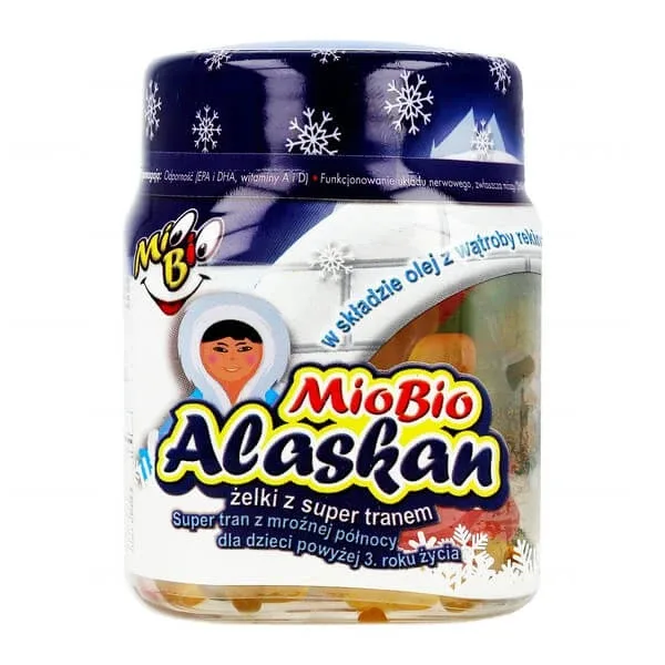 MioBio Alaskan, jeleuri superfood pentru copii peste 3 ani, 30 bucăți — preț și oferte