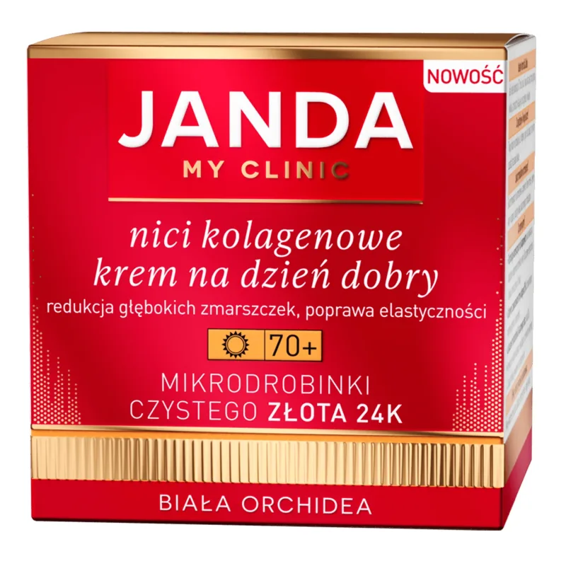 Janda My Clinic Collagen Threads 70+, cremă de zi, 50 ml — preț și oferte