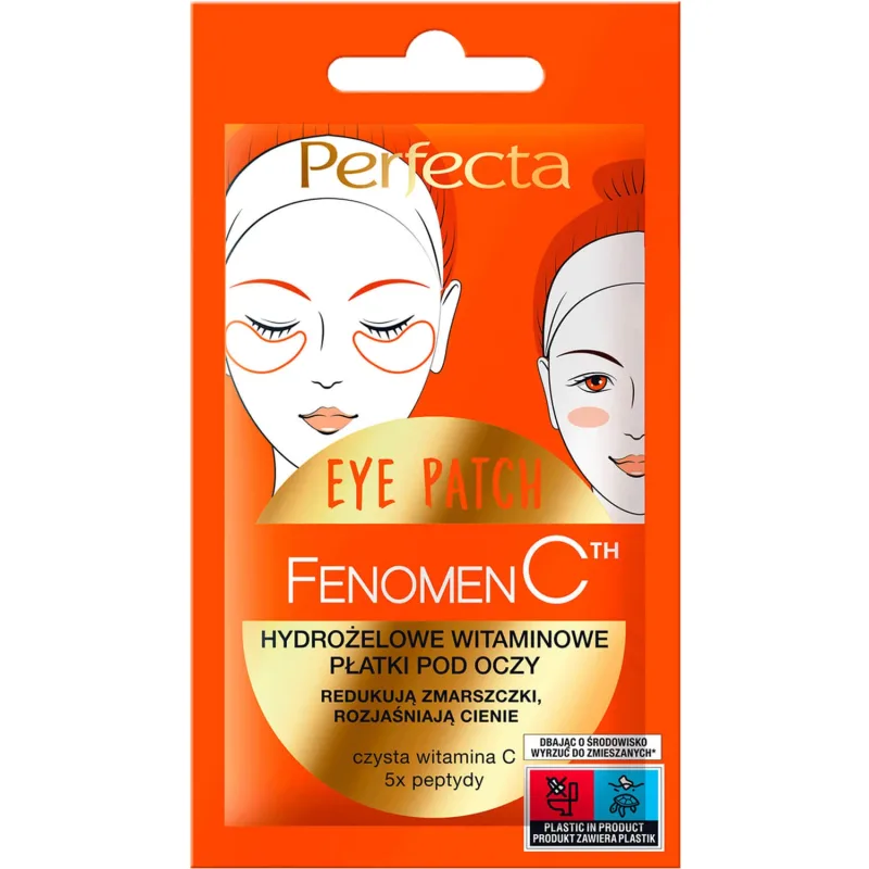Perfecta Fenomen C, plasturi hidrogel cu vitamine pentru ochi, 1 pereche — preț și oferte