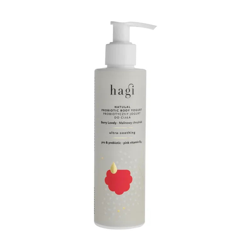 Hagi Raspberry Bough, iaurt probiotic pentru corp, ultra calmant, 200 ml — preț și oferte