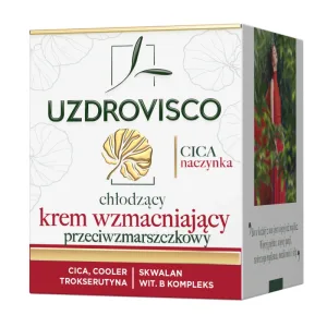 Uzdrovisco CICA Vascular, cremă de zi și de noapte antirid, fortifiantă și calmantă, piele vasculară, 50 ml