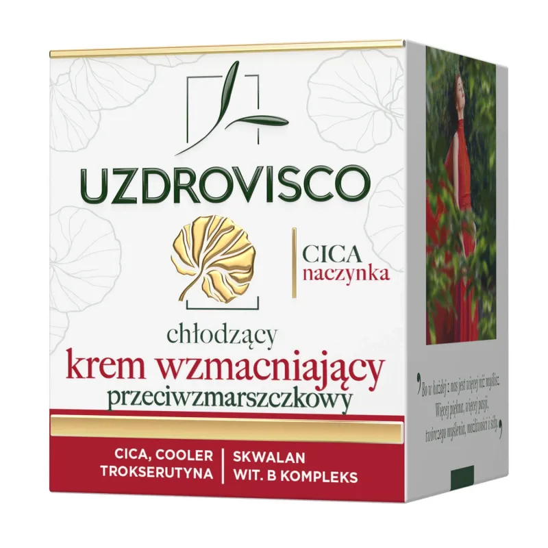Uzdrovisco CICA Vascular, cremă de zi și de noapte antirid, fortifiantă și calmantă, piele vasculară, 50 ml — preț și oferte