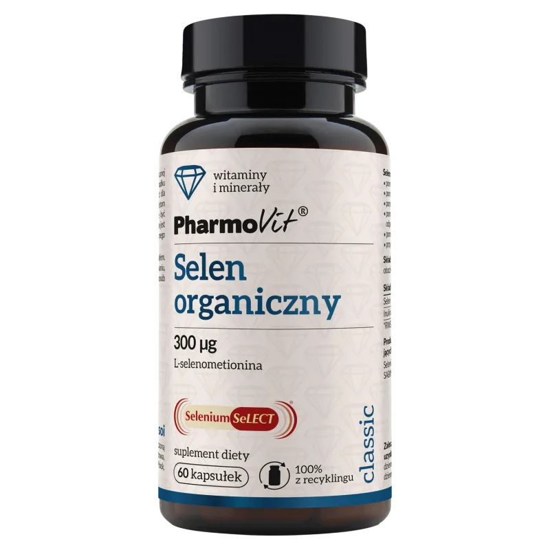 PharmoVit Seleniu organic 300 µg, 60 capsule — preț și oferte