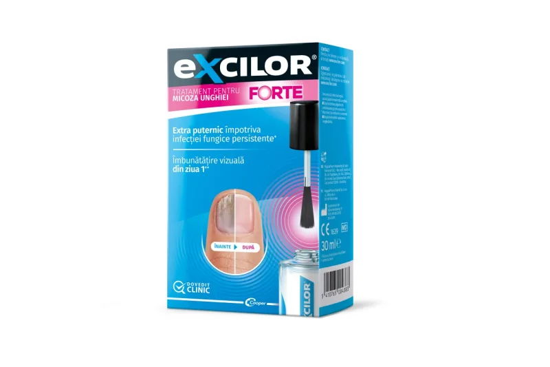 Excilor Forte pentru infectia fungica a unghiei, 30 ml, Excilor — preț și oferte