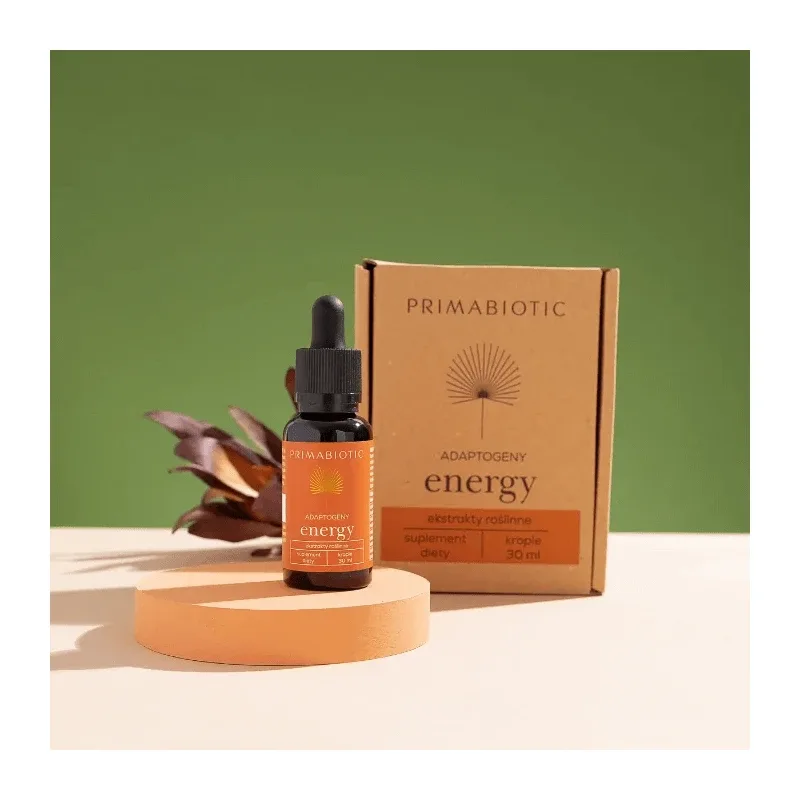 Primabiotic Adaptogens Energy, picături, 30 ml — preț și oferte