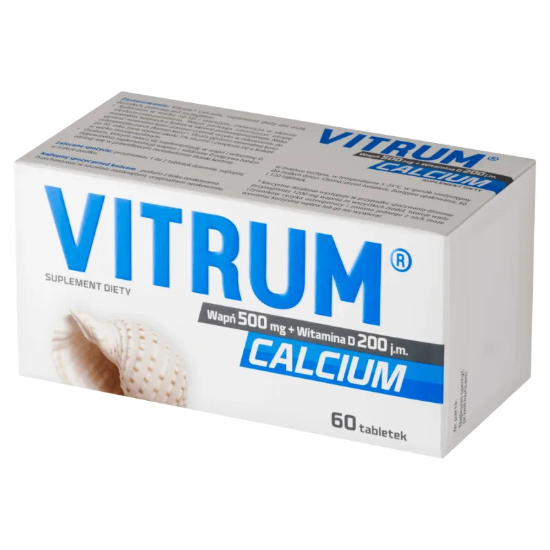 Vitrum Calcium, 60 comprimate — preț și oferte
