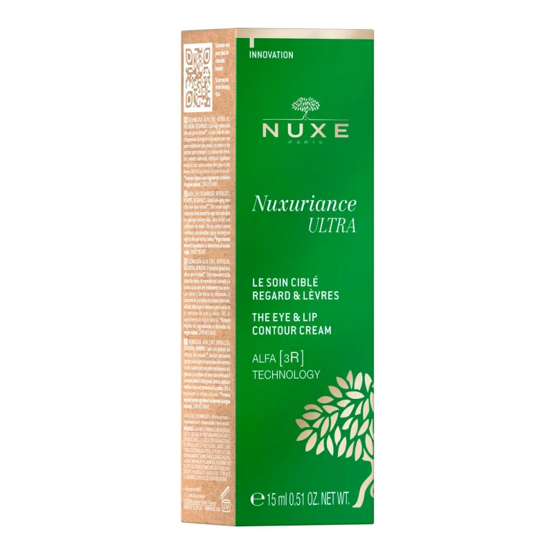 Nuxe Nuxuriance Ultra, cremă anti-îmbătrânire pentru zona ochilor și buzelor, 15 ml — preț și oferte