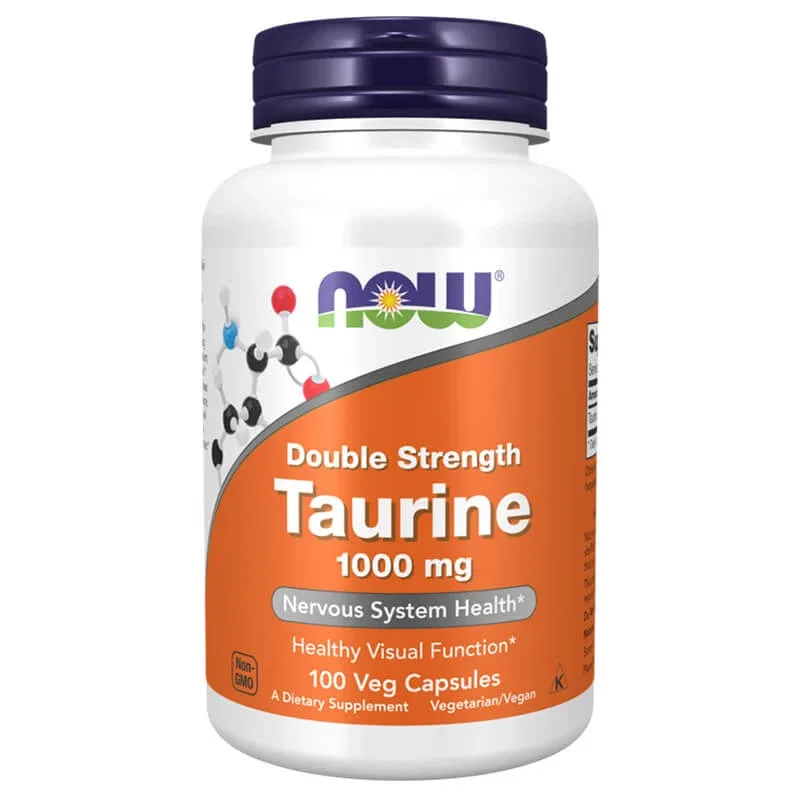 Now Foods Taurină, taurină 1000 mg, 100 capsule — preț și oferte