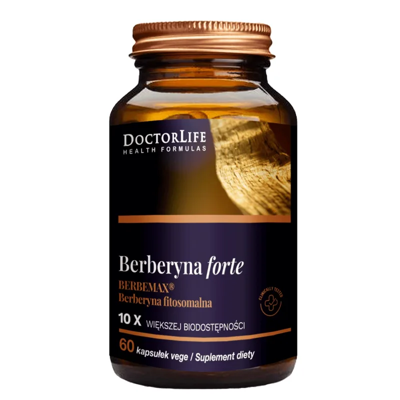 Doctor Life Berberine Forte, 60 capsule vegetale — preț și oferte