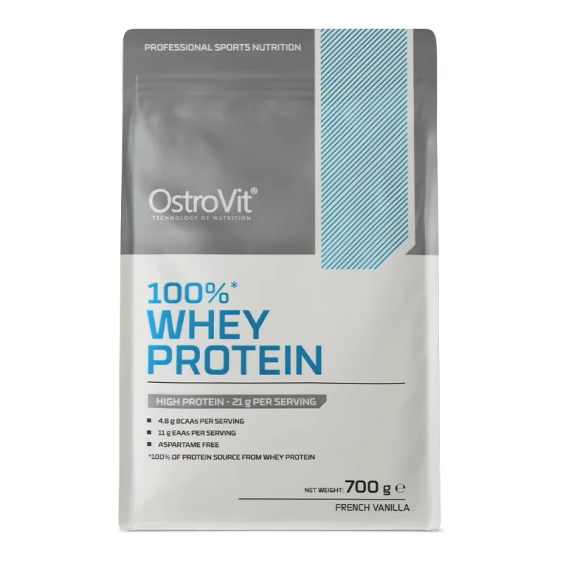 OstroVit 100% Proteină din zer, aromă de vanilie franceză, 700 g — preț și oferte