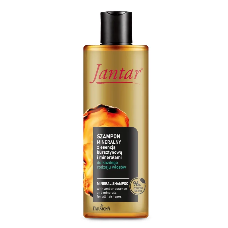 Farmona Jantar, șampon mineral cu esență de chihlimbar și minerale, pentru fiecare tip de păr, 300 ml — preț și oferte